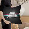 S-Stars W-Wars Logo 45*45Cm Cushion Cover Pillow Cover Decor Pillowcase Home Pillowcase For Couch Pillow