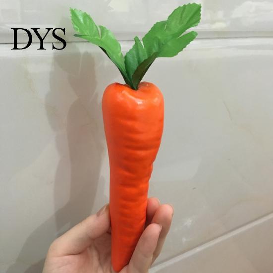 Carrot Model Simulation Realistic Appearance Vibrant Color High Decorative Environmental Protection Home Decor No Odor Foam Vegetable Easter Supplies