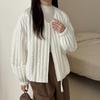 Koreaanse O-hals Lichtgewicht Katoenen Jas Dames Winter Losse Rits Parka Jas Mode Bovenkleding Dames Winterjas
