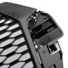 RSQ3 Style Front Honeycomb Grill Grille 8U0853653M Fit Q3 2016-2018 Gloss Black