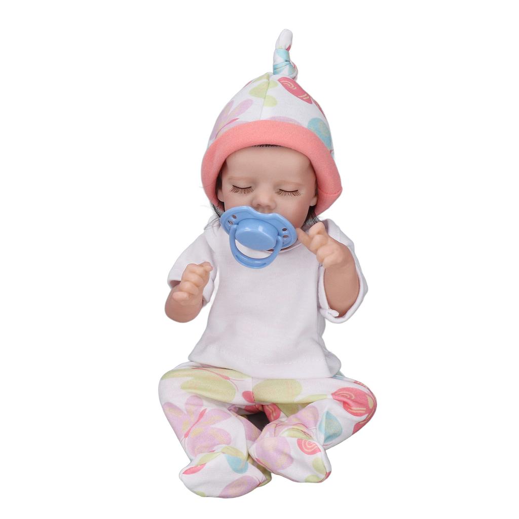 12palcová silikonová reborn panenka, živá umělá panenka novorozeněte, dívka pro děti starší než