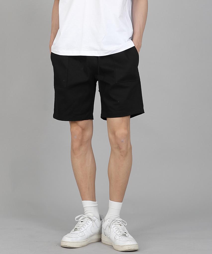 Seinteukeulu Back Dart Point Shorts Srs-381 Black