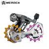 MEROCA 12T MTB Road Bike Rear Derailleur Ceramic Bearing Pulley Wide Narrow Tooth Bicycle Guide Wheel For Shimano Sram