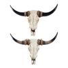 Decorative Animal Heads Wall Art Featuring Cow for Living Room