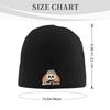 1pc Dead Inside Beanie Hat Gothic Skull Rainbow Floral Day of The Dead Winter Knit Cap Windproof Acrylic Blend Unisex One Size