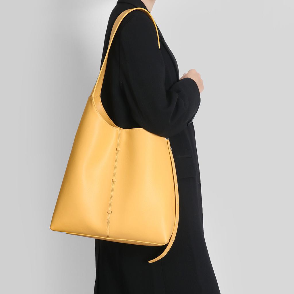 Taschen Damen-Taschen mit großer Kapazität, hochwertiges Gefühl, leichter Luxus, Leder, Damen-Taschen, große Kapazität, Achseltaschen, tragbare Umhängetaschen, Einkaufstaschen