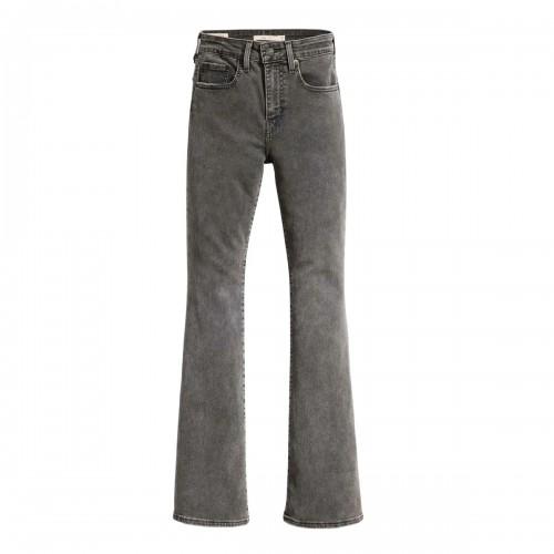 Levis Womens/Ladies 726 Leather Patch High Rise Jeans