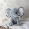 Peluche Morbido Elefante 25cm/9.84in - Giocattolo di Peluche Carino Soffice Colorato (Più colori: Rosa/Blu/Viola/Arcobaleno) - Partire