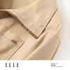 ELLE Women's Khaki Shirt Dress