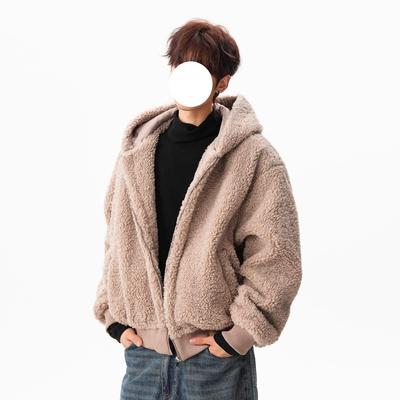 Unisex Amerikanische Retro Lammwolle Baumwolle Jacke - Trendy, Lockerer Schnitt, Verdickt, Warme Winter Oberbekleidung