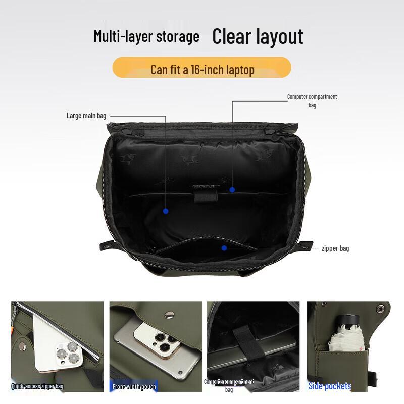 MARK FAIRWHALE 16-inch Laptop Backpack