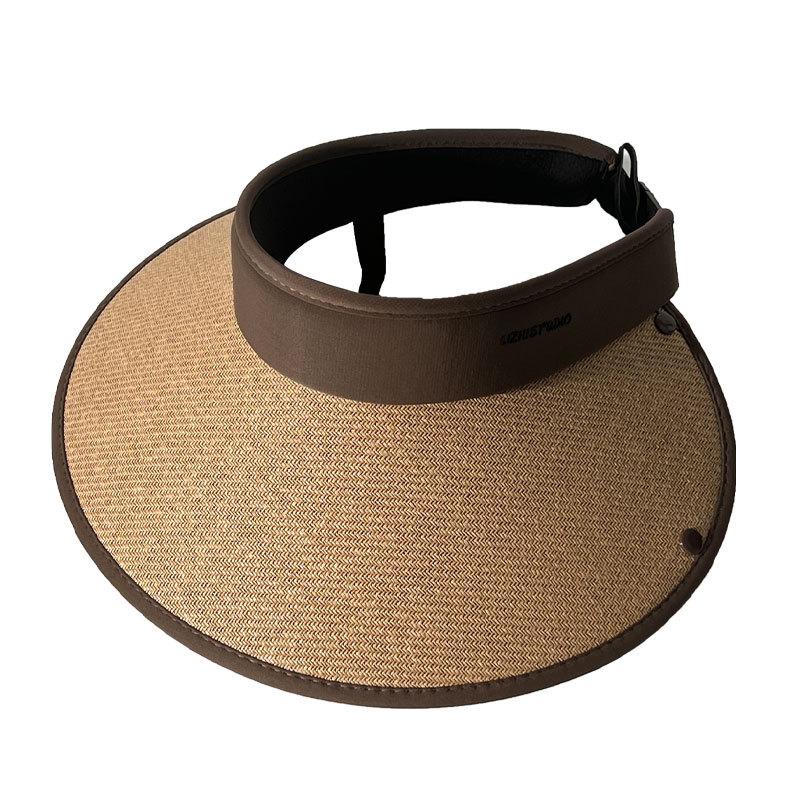 Summer Womens Fashionforward Sun Hat With Wide Brim And Comfortable Adjustable Size