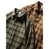 American Retro Brushed Plaid Shirt Men's Long-Sleeved Spring and Autumn Jacket Foreign Trade Men's Casual Inner Layering Shirt
