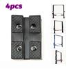 4 Pcs Rubber Car Lift Pad Heavy Duty Hold Up To Sharp Sub-frames and Pinch Weld Points