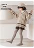 New Spring/Autumn Cute Vertical Stripe Leggings: High Elastic, Comfortable, Thin Style for Toddlers & Young Children Tights