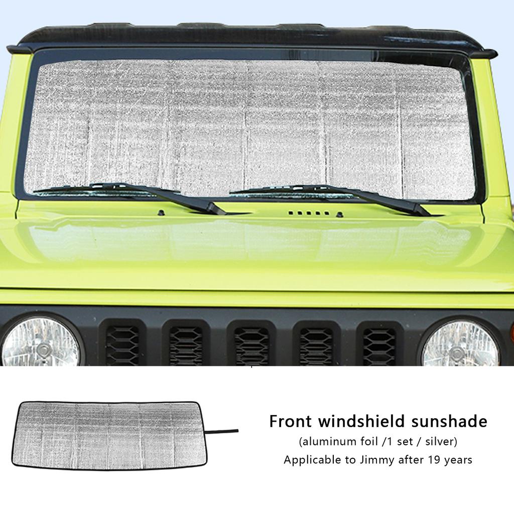 For Suzuki Jimny 2019 2020 2024 2024 JB64 JB74 JB64W JB74W Car Front Windshield Sunshade Cover Car Interior Accessories Styling