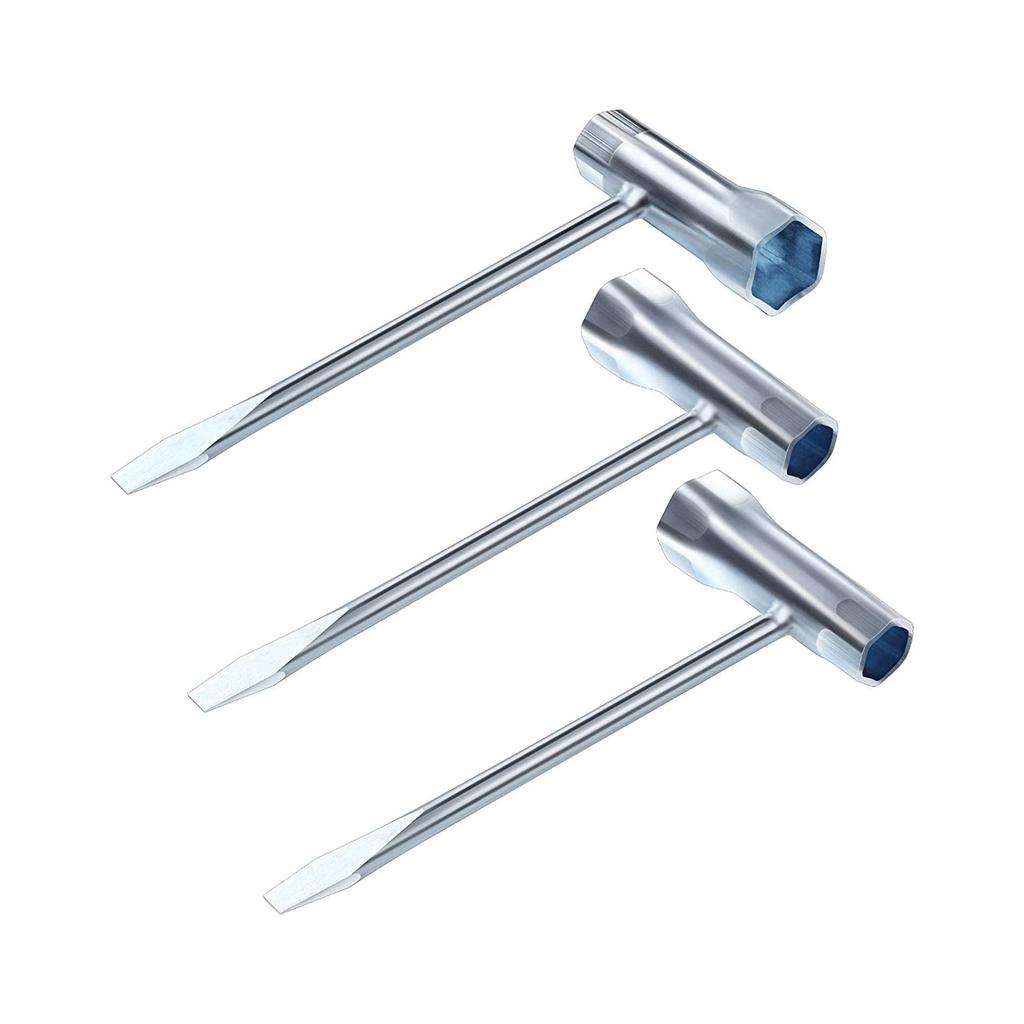 1 st/3 stuks T-sleutel Bougiesleutel Kettingzaagsleutel Combinatieschroevendraaier en Sleutel voor Kettingzaag Maaier Bosmaaier