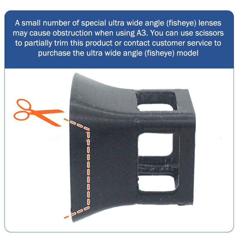 Universal Backup Camera Rain Shield Silicone Housing for Cars Waterproof Rear View Lens Cover Snowproof Dustproof