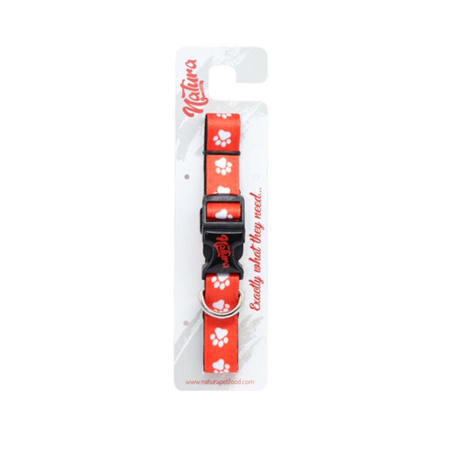 

Wahw Pet Dog Collar 3XS / 2XS - Paw Pattern Red
