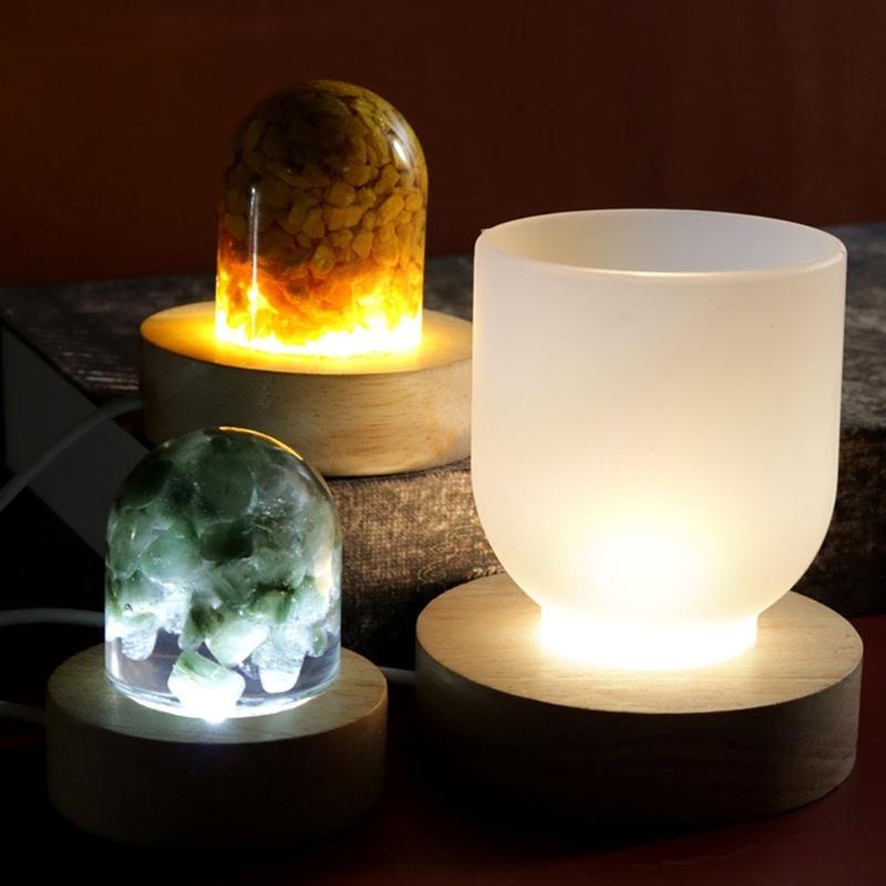 Semi-cylindrical Silicone Mold Epoxy Casting Mold 3d Seamless Mold for Flower Preservation Craft Art Making Home Decor