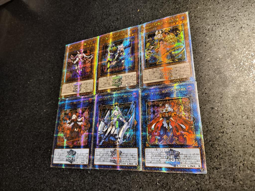 Yu-gi-oh! 6pcs/set Maliss  Diy Self-made Card Collection Cards Gauze Flash Anime Toy Gift Cart  Colorful Flash