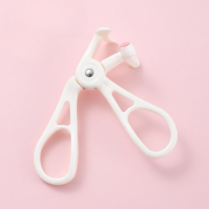 Curling False Eyelash Aid, Long-Lasting Eyelash Curler, Portable Wide-Angle Eyelash Curler 1pcs белый