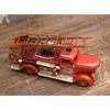 Akizuki Trading Co., Ltd. Decorative Figurine: Fire Dept. W23×D8×H18cm Vintage Car 1304A-5890