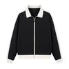 Casual Sports Cardigan Jacket Men's Color Blocked Stand Up Collar Sweatshirt Men's Casual Plus Size Zipper Jacket Cardigan Baseball Collar Jacket