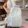 Schoolbag Star Schoolbag Junior High School Girls Ins Style High School Students High Value Large Capacity Backpack Leisure Travel Backpack
