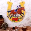 Kentucky Horse Racing Derby Ornaments Derby Day Wooden Front Door Sign Run For The Roses Door Hanger Jockey Horseshoe Porch Hang