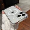 Original For Magsafe Wireless Charge Magnetic Animation Case for iPhone 16 15 14 13 12 11 Pro Max X XS XR Shockproof Clear Cover