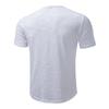 New Design Men's Summer Solid Color T-Shirts Bamboo-Handled Henry Collar Casual Button Short Sleeve Top Tees Hip Hop Streetwears