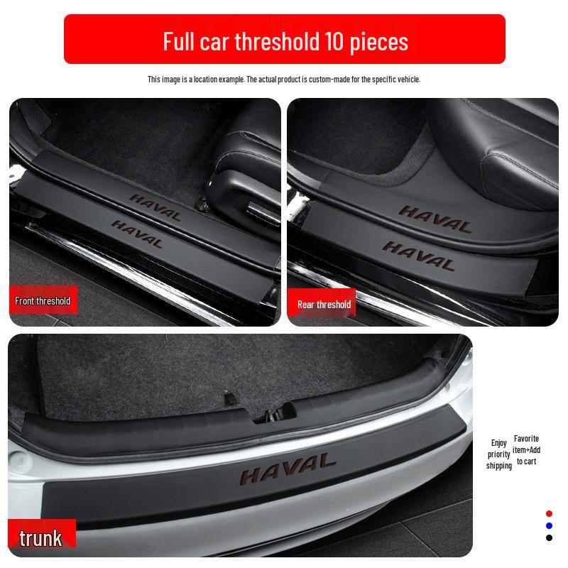 Haval Shenshou Interior Decor & Welcome Pedal Sill Protector