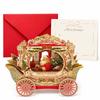 With Envelopes Holiday Greeting Card Santa Claus Invitation Card Cute 3D Christmas Card  Xmas