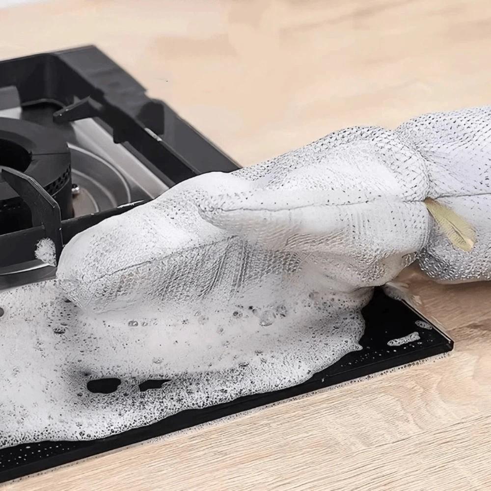 2 Pairs Thickened Dish Washing Gloves Waterproof Housekeeping Gloves Kitchen Cleaning