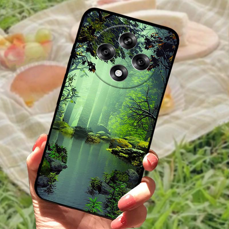 Für OPPO Reno 12 F Hülle Marmor Weiches Silikon Stoßfest Coque Für OPPO Reno 12F 5G Schützen Handyhülle Reno12F Fundas