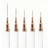 5PCS Nail Art Pen brush Set Nail Painting Pen nail Embossing Pen Nail Art Brush Design Tip Painting Drawing Carving Dotting Pen