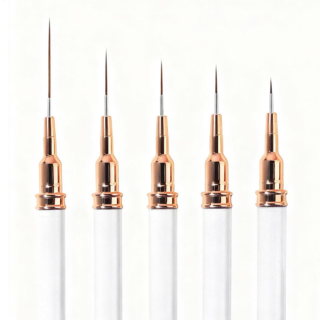 5PCS Nail Art Pen brush Set Nail Painting Pen nail Embossing Pen Nail Art Brush Design Tip Painting Drawing Carving Dotting Pen