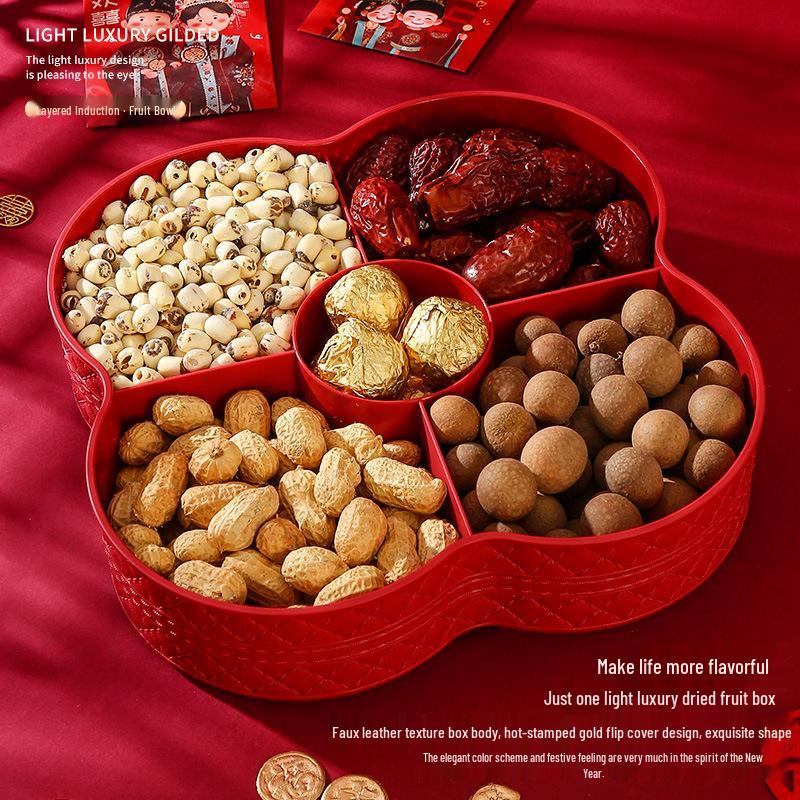 Elegant Ornament Set: Noble Child Birth & Wedding Decor - Fruit & Candy Dish