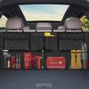 Femuar Car Trunk Organizer, Large Capacity Backseat Trunk Organizer (42"*18"), Collapsible Car Storage Bag With 8 Pockets, SUV/MPV/Truck - Black