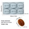 Food Grade Silicone Walnut Shaped Baking Mold Nonstick Easy Release For Chocolate Candy Dessert Making