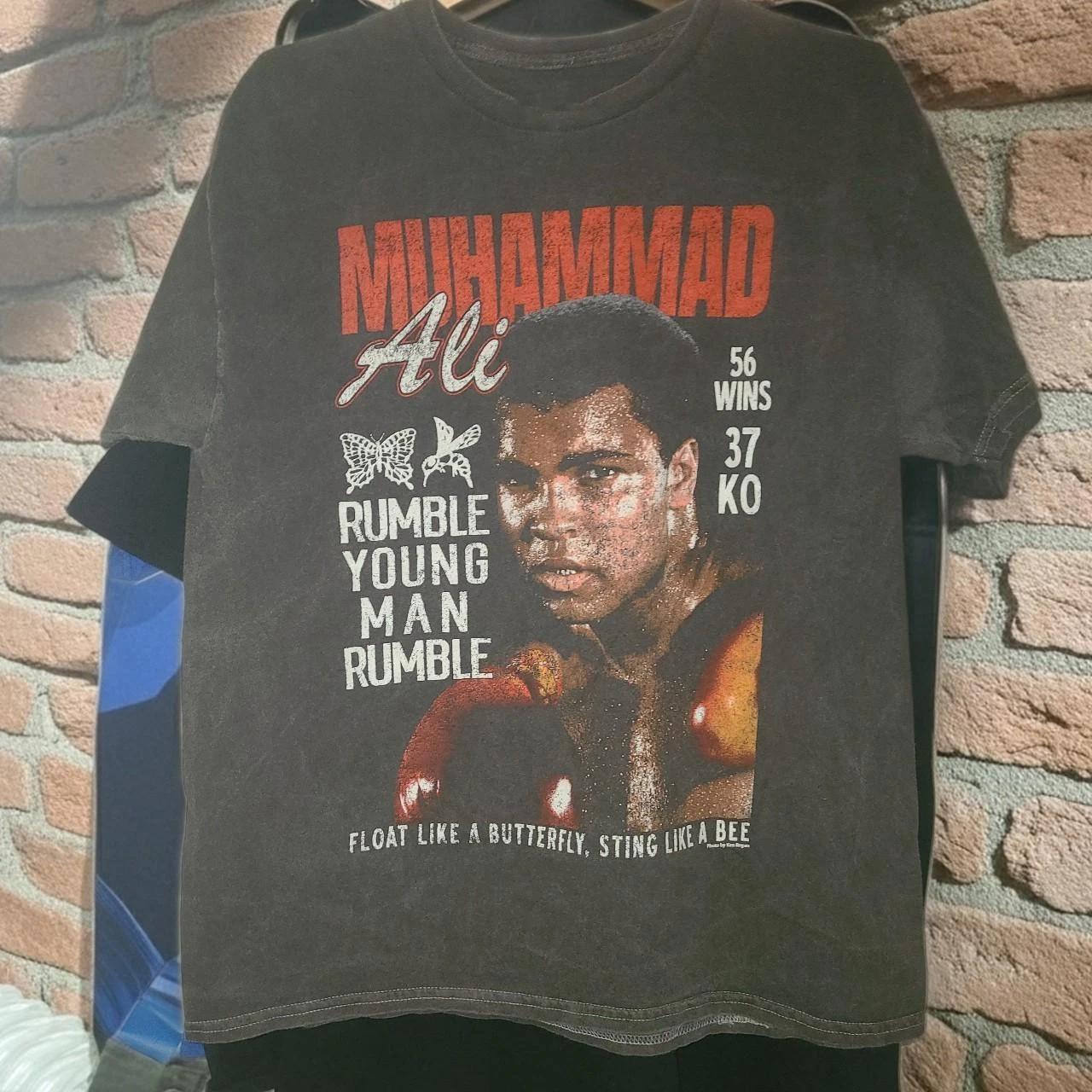 Muhammad Ali black t-shirt S
