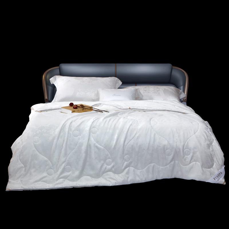 Fuanna Jinse Nianhua Jacquard Mulberry Silk Quilt
