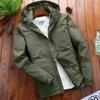 Jacket Men's Casual Autumn and Winter Fleece Men's Jacket Youth Jacket