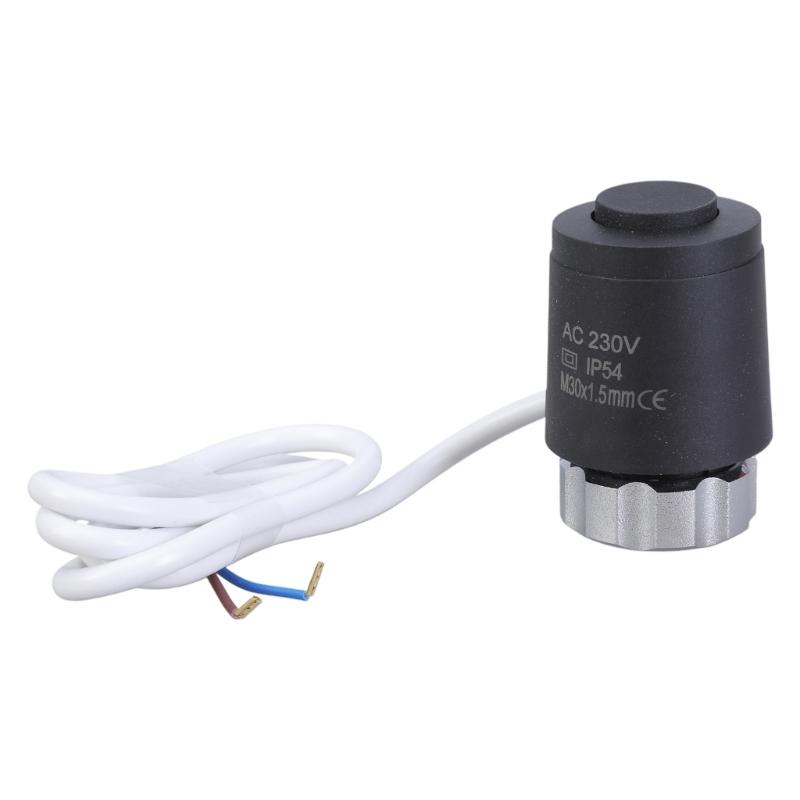 

24/230V Normally Closed/Open Electric Thermal Actuator Thermostatic Radiator Valves for Underfloor Heating Easy to Use