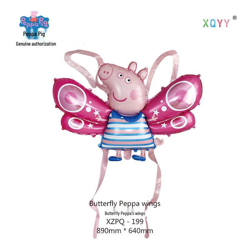 Colorful Children's Angel Wings Inflatable Butterfly Balloons for Night Market and Street Stall Decoration