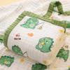 Baby Cotton Gauze Bath Towel Six-Layer High-Density Seersucker Children'S Quilt Baby Children'S Bath Towel Lunch Break Small Bag Towel