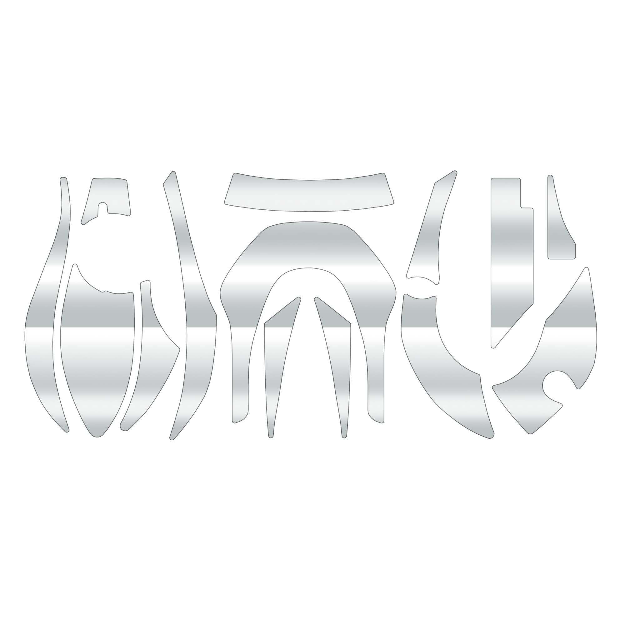 

CUSTOM YOROI Custom Decals for 20 Tatula 19 Tatula and 23 Saltist Scratch Baitcasting Reel Customization SEAT.JP SVTW, TW, TW100, Protection, (Clear,