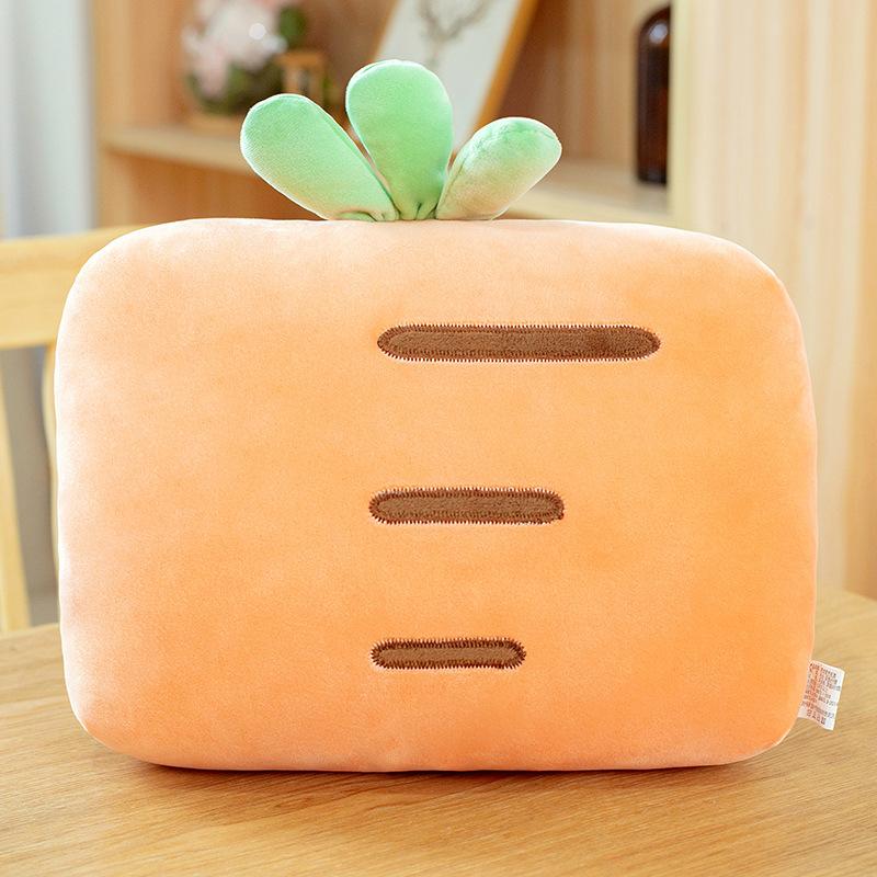 Cartoon Plush  Pillow Stuffed Hand Cushion Home Office Car Travel Warmer Winter Plush Toy Students' Nap