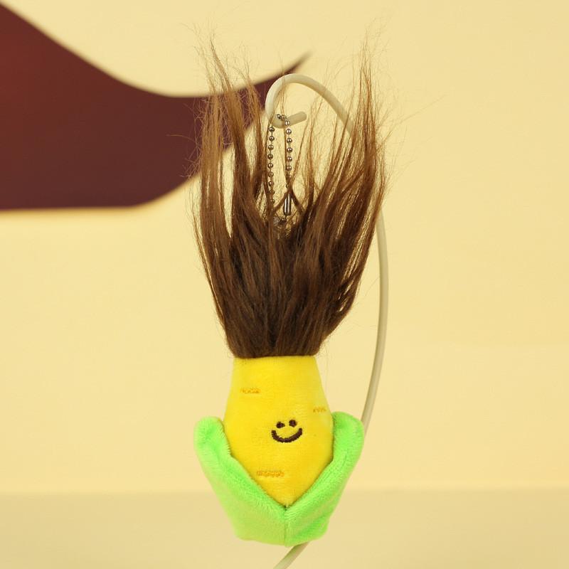 Очаровательные миниатюрные плюшевые овощные игрушки Мягкий PP хлопок Брелок и декор Corn